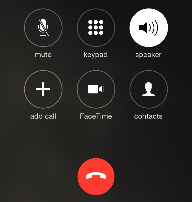 How to make iPhone calls using the Phone app icons